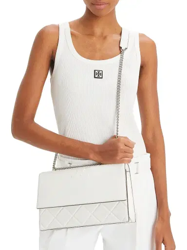 Tory Burch Women's Fleming Convertible Leather Shoulder Bag | Thumbnail 2 Tory Burch Women's Fleming Convertible Leather Shoulder Bag | Thumbnail 2