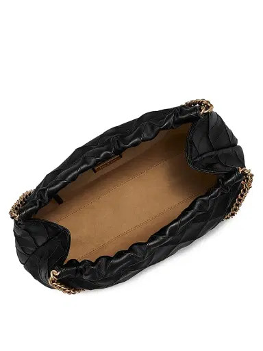 Tory Burch Women's Fleming Quilted Leather Hobo Bag | Thumbnail 2 Tory Burch Women's Fleming Quilted Leather Hobo Bag | Thumbnail 2