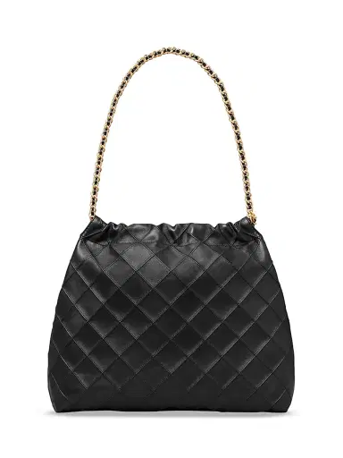 Tory Burch Women's Fleming Quilted Leather Hobo Bag | Thumbnail 5 Tory Burch Women's Fleming Quilted Leather Hobo Bag | Thumbnail 5