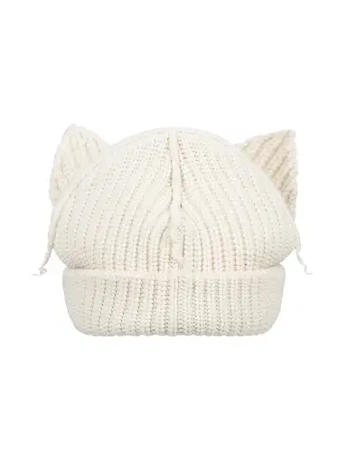 Charles Jeffrey Loverboy Men's Chunky Ears Wool Beanie | Thumbnail 2 Charles Jeffrey Loverboy Men's Chunky Ears Wool Beanie | Thumbnail 2