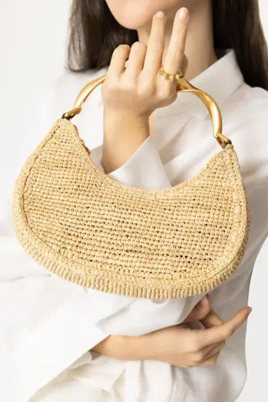 Simkhai Nixi Hobo Bag - Natural | Thumbnail 3