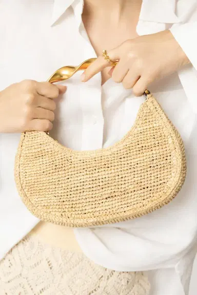 Simkhai Nixi Hobo Bag - Natural | Thumbnail 4
