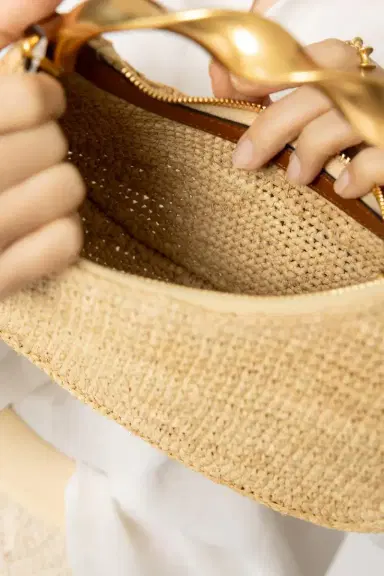 Simkhai Nixi Hobo Bag - Natural | Thumbnail 5