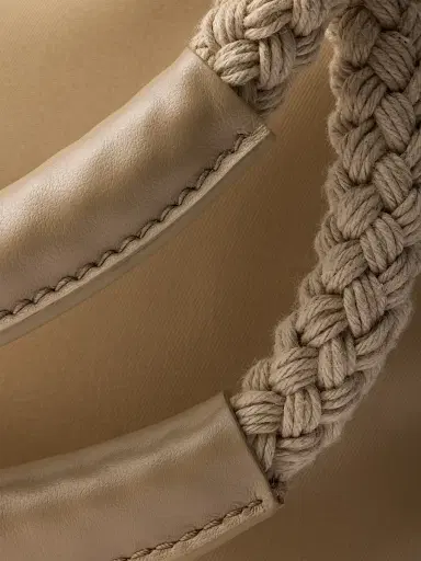 Prada Women's Mariner Re-Nylon Small Bucket Bag - Light Brown | Thumbnail 6 Prada Women's Mariner Re-Nylon Small Bucket Bag - Light Brown | Thumbnail 6