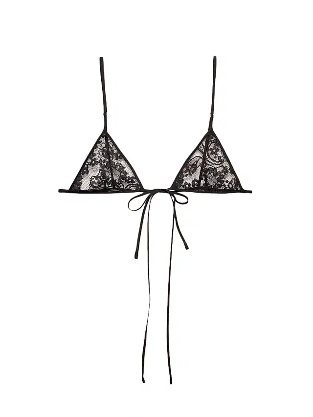 Women's Lace Bra - Black
