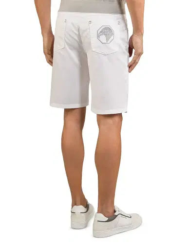 Stefano Ricci Men's Bermuda Shorts - White - Size 36 | Thumbnail 3