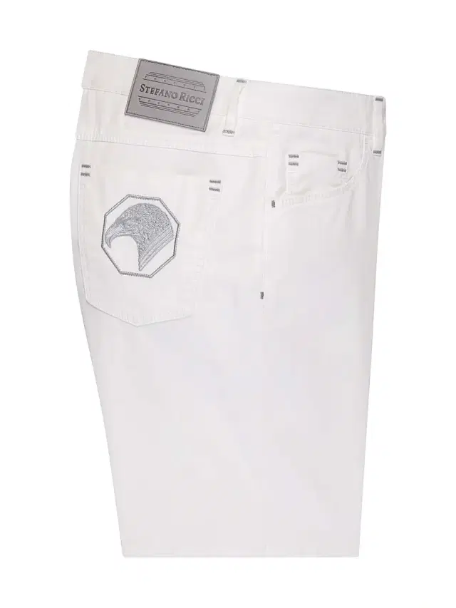Men's Bermuda Shorts - White Men's Bermuda Shorts - White