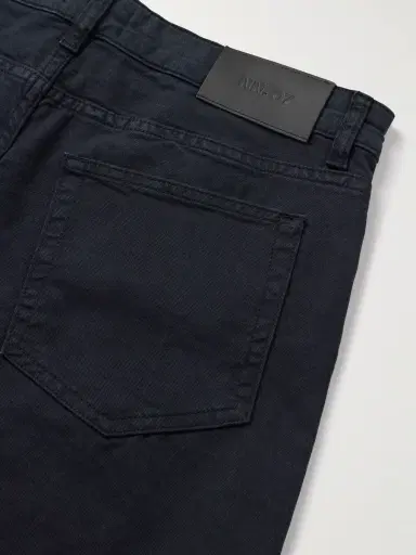 NN07 Tony 1923 Slim-Fit Garment-Dyed Organic Cotton-Blend Twill Trousers - Men | Thumbnail 5