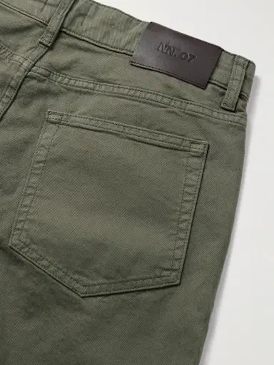 NN07 Tony 1923 Slim-Fit Garment-Dyed Organic Cotton-Blend Twill Trousers - Men | Thumbnail 5 NN07 Tony 1923 Slim-Fit Garment-Dyed Organic Cotton-Blend Twill Trousers - Men | Thumbnail 5