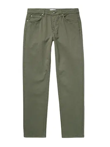 NN07 Tony 1923 Slim-Fit Garment-Dyed Organic Cotton-Blend Twill Trousers - Men | Thumbnail 1 NN07 Tony 1923 Slim-Fit Garment-Dyed Organic Cotton-Blend Twill Trousers - Men | Thumbnail 1