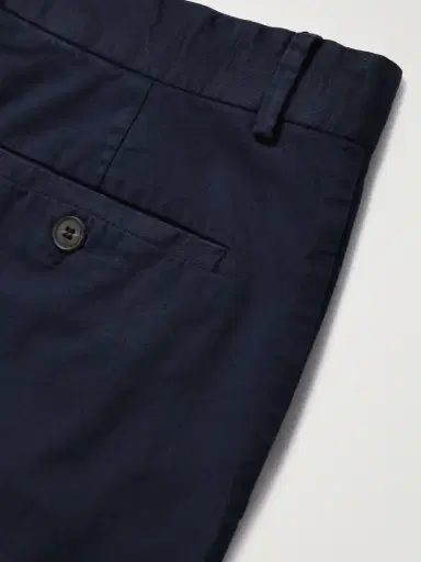 Sunspel Straight-Leg Garment-Dyed Cotton-Blend Twill Chinos - Men | Thumbnail 5 Sunspel Straight-Leg Garment-Dyed Cotton-Blend Twill Chinos - Men | Thumbnail 5