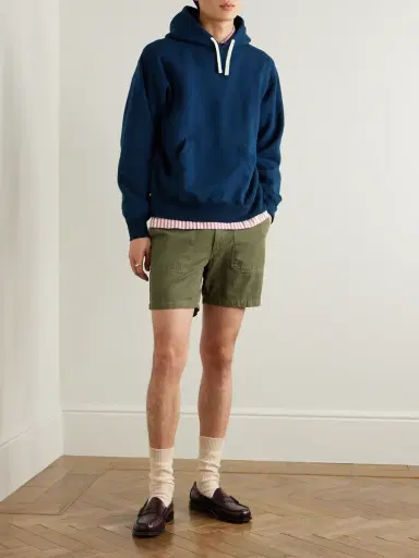 Beams Plus Cotton-Jersey Hoodie - Men | Thumbnail 2