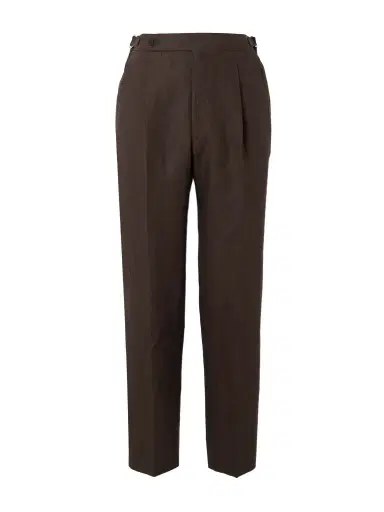 Stòffa Straight-Leg Pleated Linen Trousers - Men | Thumbnail 1 Stòffa Straight-Leg Pleated Linen Trousers - Men | Thumbnail 1