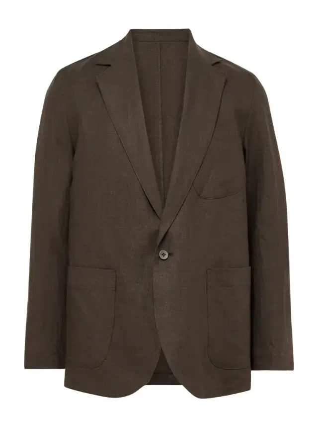 Unstructured Washed-Linen Blazer - Men