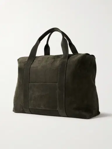 Métier Racer 53 Suede Weekend Bag - Men | Thumbnail 3 Métier Racer 53 Suede Weekend Bag - Men | Thumbnail 3