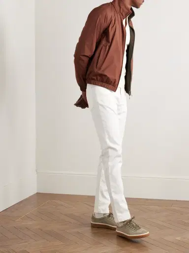 Loro Piana Reversible Windmate® Storm System® Nylon and Cashmere Blouson Jacket - Men | Thumbnail 2