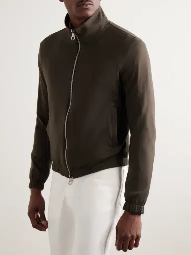 Loro Piana Reversible Windmate® Storm System® Nylon and Cashmere Blouson Jacket - Men | Thumbnail 5