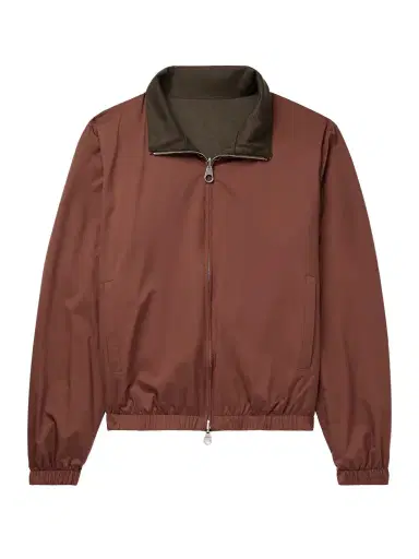 Loro Piana Reversible Windmate® Storm System® Nylon and Cashmere Blouson Jacket - Men | Thumbnail 1