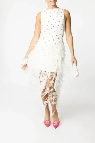 Giambattista Valli Floral Applique Dress | Thumbnail 2