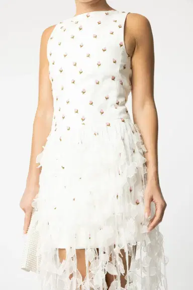 Giambattista Valli Floral Applique Dress | Thumbnail 3