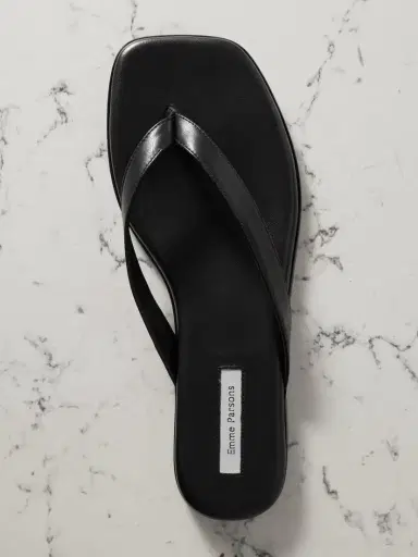 Emme Parsons Meta Leather Flip Flops | Thumbnail 5