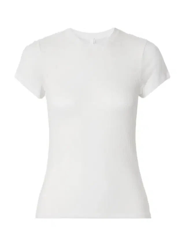 Sheer Stretch-jersey T-shirt - Snow