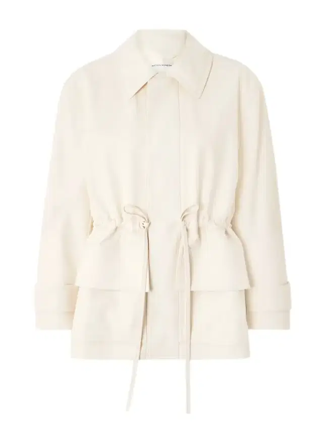 Leather-trimmed Cotton-twill Jacket