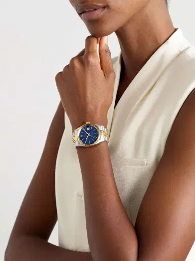 Stephanie Windsor + Rolex Vintage 1988 Oyster Perpetual Datejust Automatic 36mm 18-karat Gold And Stainless Steel Watch, Ref. No. 16013 | Thumbnail 2 Stephanie Windsor + Rolex Vintage 1988 Oyster Perpetual Datejust Automatic 36mm 18-karat Gold And Stainless Steel Watch, Ref. No. 16013 | Thumbnail 2