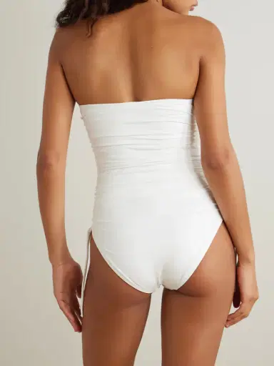 Melissa Odabash Sydney Strapless Ruched Swimsuit | Thumbnail 3 Melissa Odabash Sydney Strapless Ruched Swimsuit | Thumbnail 3