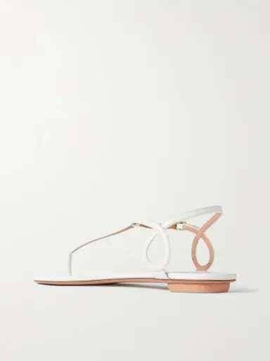 Aquazzura Almost Bare Leather Sandals | Thumbnail 3