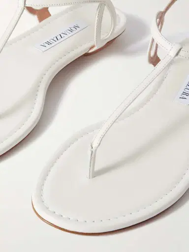 Aquazzura Almost Bare Leather Sandals | Thumbnail 4