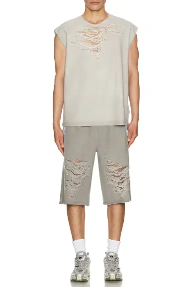 Diesel Sleeveless Distressed Sweater | Thumbnail 2
