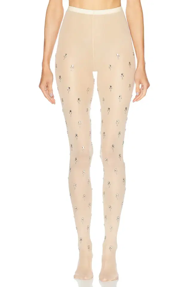 RABANNE Embellished Tights