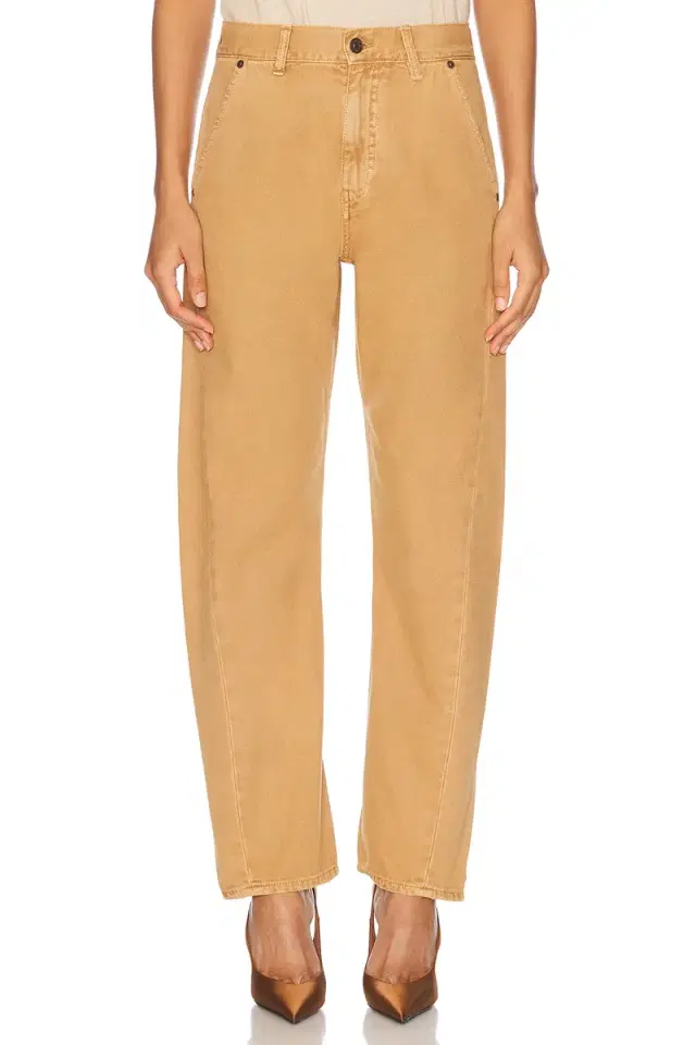 Victoria Beckham Twisted Low-rise Straight Leg Jeans