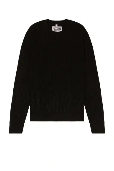 SCHOTT Ribbed Wool Crewneck Sweater | Thumbnail 6