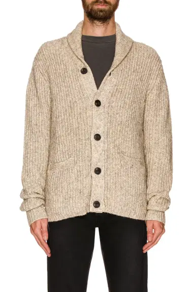 SCHOTT Yak Blend Cardigan | Thumbnail 3