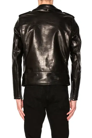 SCHOTT Pebbled Moto Jacket | Thumbnail 6 SCHOTT Pebbled Moto Jacket | Thumbnail 6