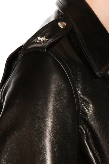 SCHOTT Pebbled Moto Jacket | Thumbnail 8 SCHOTT Pebbled Moto Jacket | Thumbnail 8