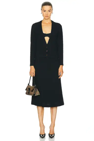 Chanel Chanel 1999 Cardigan & Skirt Set | Thumbnail 1