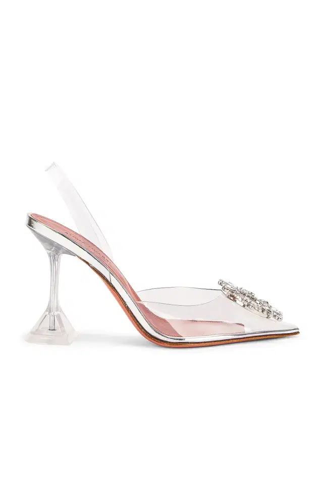 AMINA MUADDI Begum Glass Heel