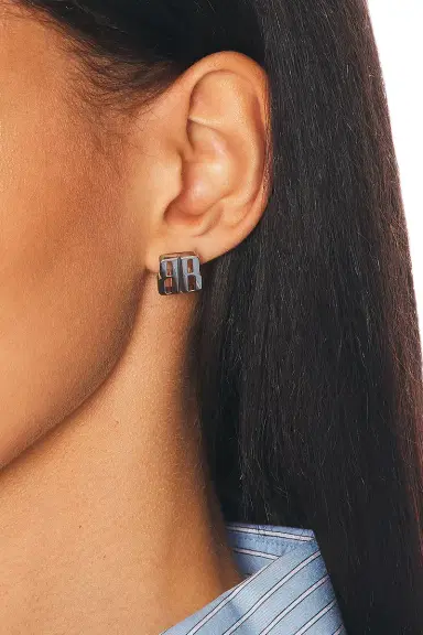 Balenciaga Nano XS Stud Earrings | Thumbnail 2 Balenciaga Nano XS Stud Earrings | Thumbnail 2