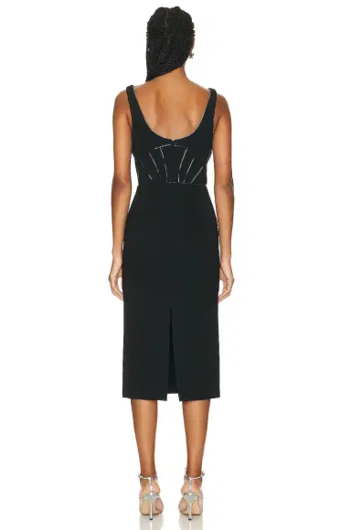 ET OCHS Valerie Corset Midi Dress | Thumbnail 3