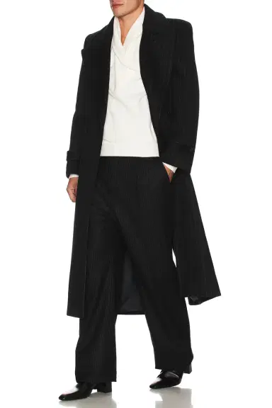 Saint Laurent Manteau Crante Coat | Thumbnail 5 Saint Laurent Manteau Crante Coat | Thumbnail 5