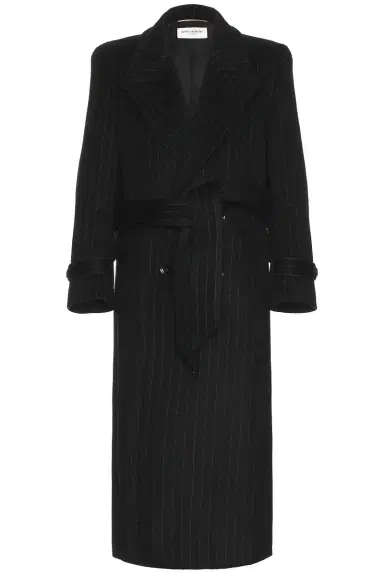 Saint Laurent Manteau Crante Coat | Thumbnail 1 Saint Laurent Manteau Crante Coat | Thumbnail 1