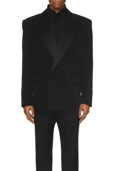 Saint Laurent Veste Sue Basculee | Thumbnail 3 Saint Laurent Veste Sue Basculee | Thumbnail 3
