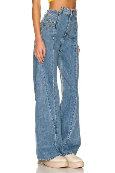 Maison Margiela 5 Pocket Wide Leg Jeans | Thumbnail 2