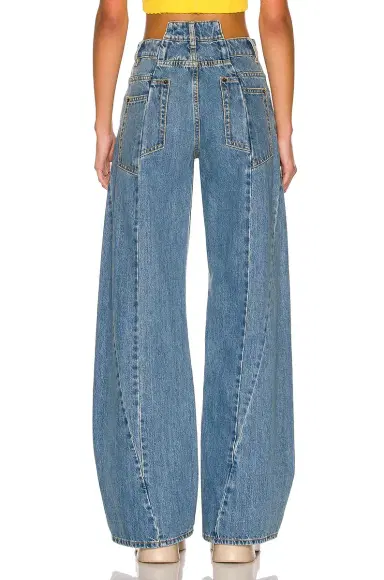 Maison Margiela 5 Pocket Wide Leg Jeans | Thumbnail 3