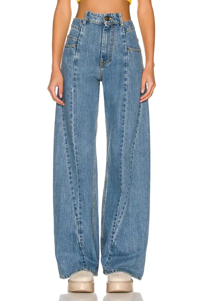 Maison Margiela 5 Pocket Wide Leg Jeans