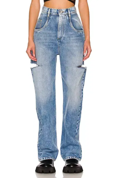 Maison Margiela 5 Pocket Side Slit Jeans | Thumbnail 1 Maison Margiela 5 Pocket Side Slit Jeans | Thumbnail 1
