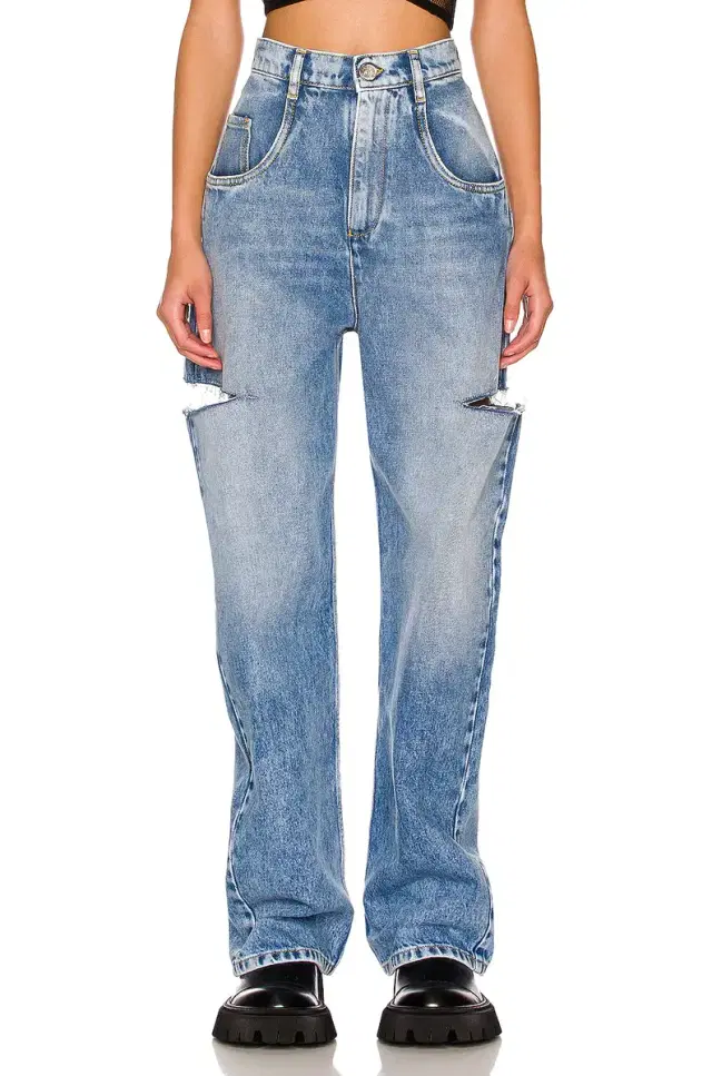 Maison Margiela 5 Pocket Side Slit Jeans